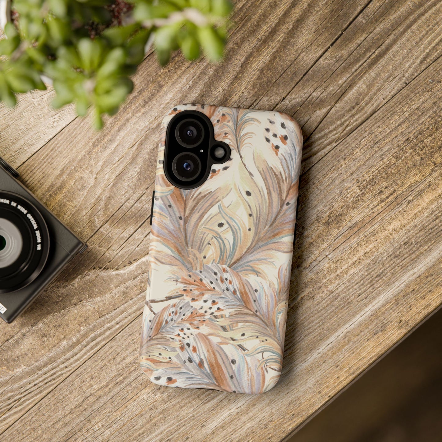 Elegant Floral Phone Case - Tough Cases for Nature Lovers