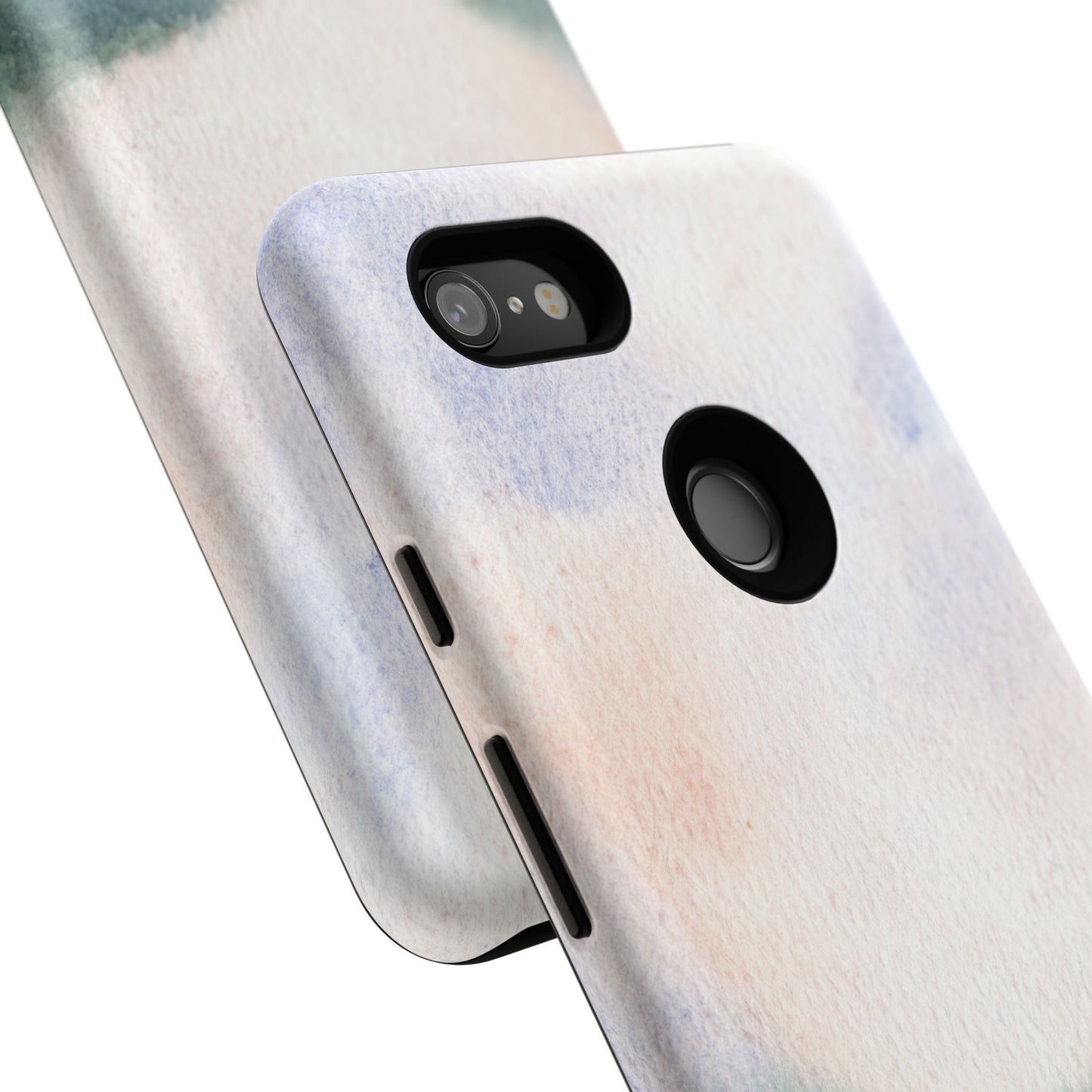 Floral Tough Phone Case – Watercolor Poppy Design for Nature Lovers