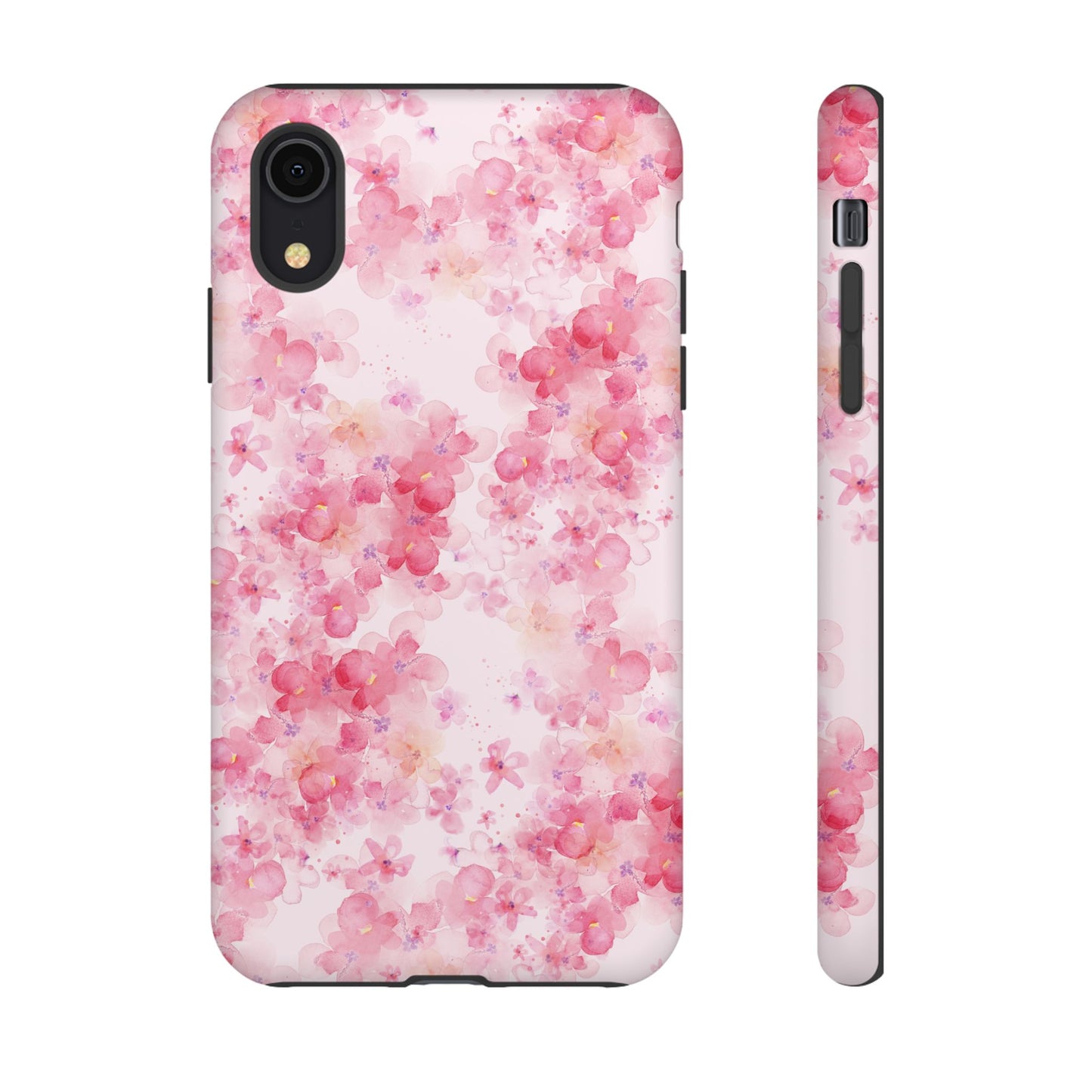 Floral Phone Case - Tough Cases with Pink Blossom Design