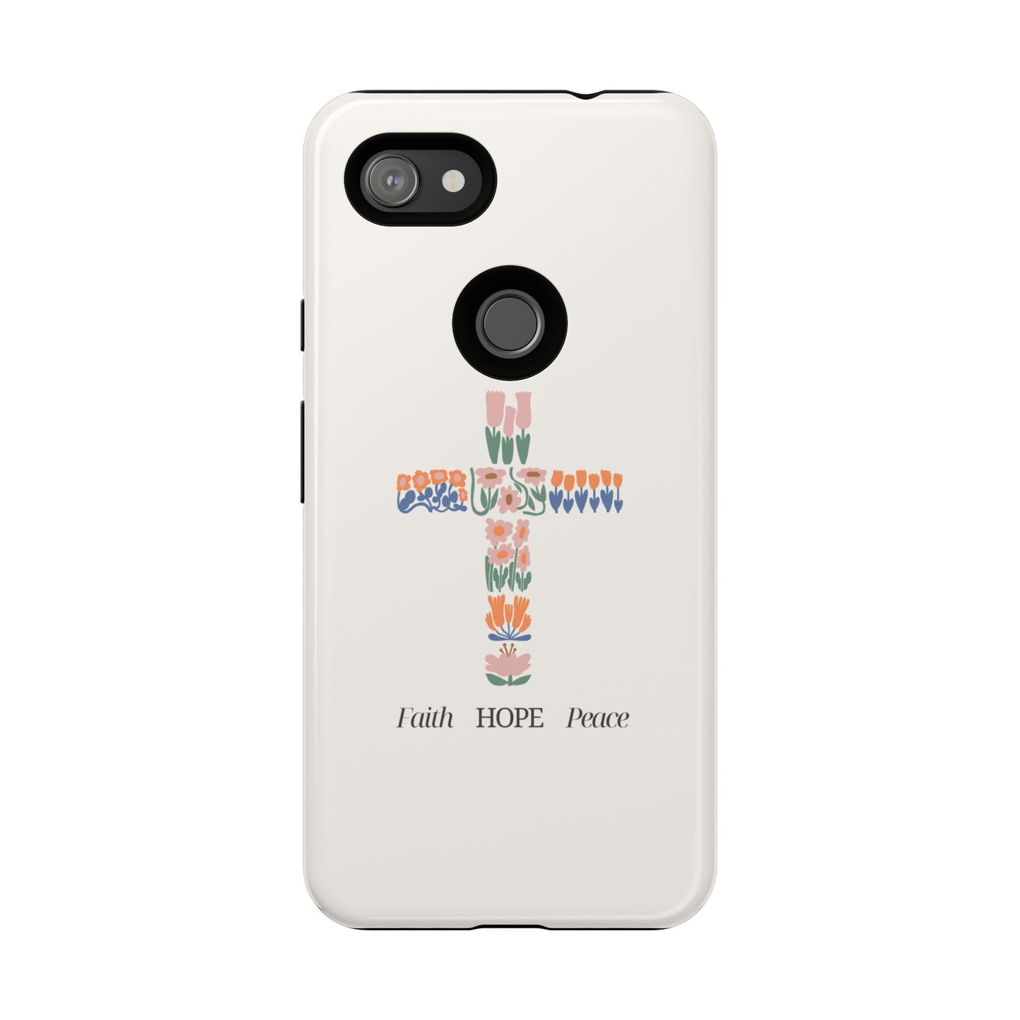 Faith, Hope, Peace Phone Case - Tough Cases for Spiritual Inspiration