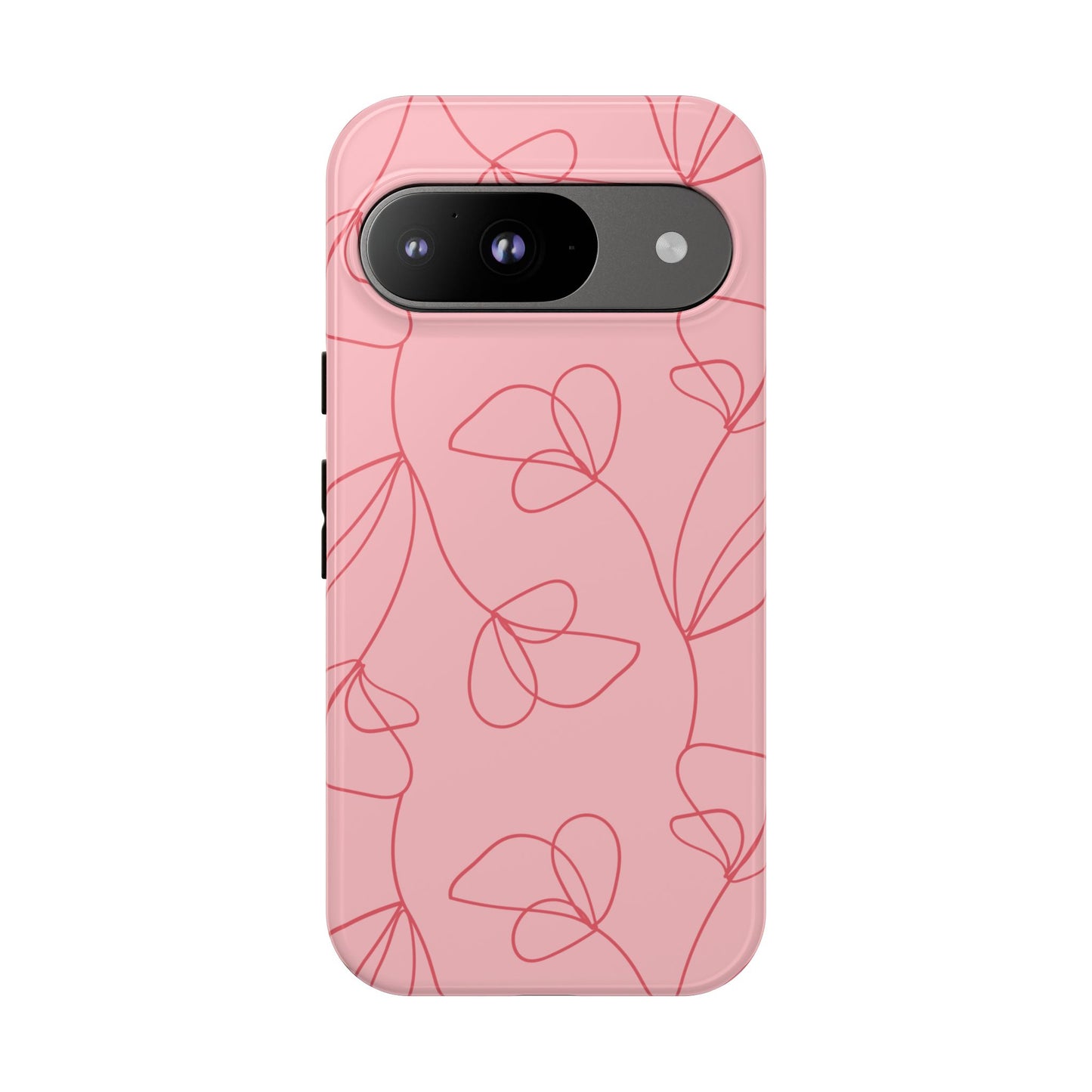 Tough Cases: Elegant Floral Phone Case - Durable Protection with Stylish Design