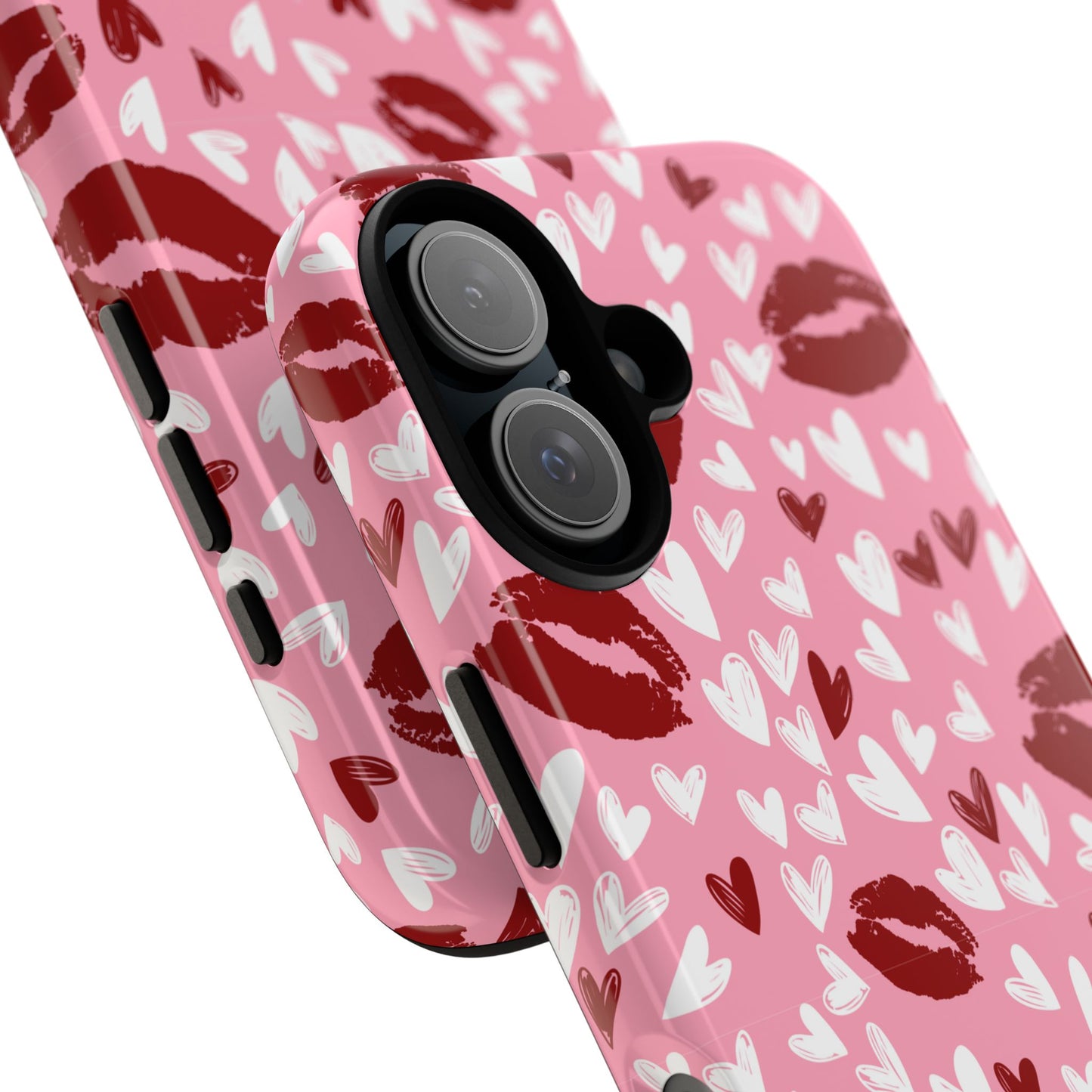 Kiss & Love Phone Case - Tough Cases for Romance Lovers