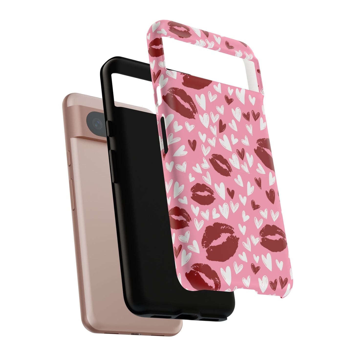 Kiss & Love Phone Case - Tough Cases for Romance Lovers
