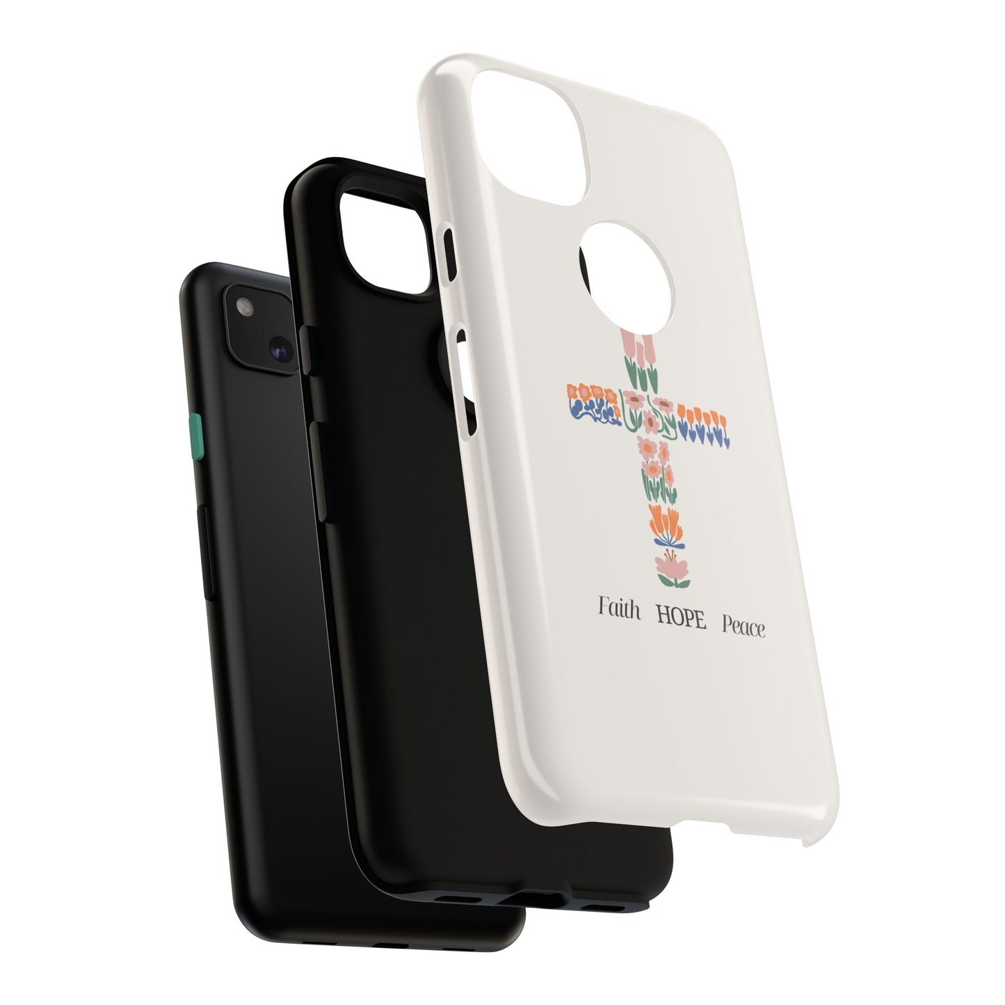 Faith, Hope, Peace Phone Case - Tough Cases for Spiritual Inspiration