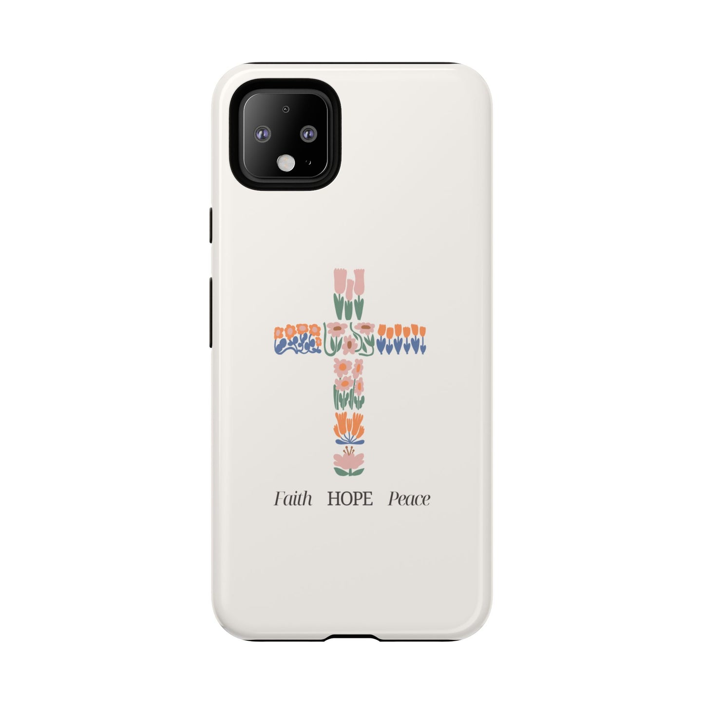Faith, Hope, Peace Phone Case - Tough Cases for Spiritual Inspiration