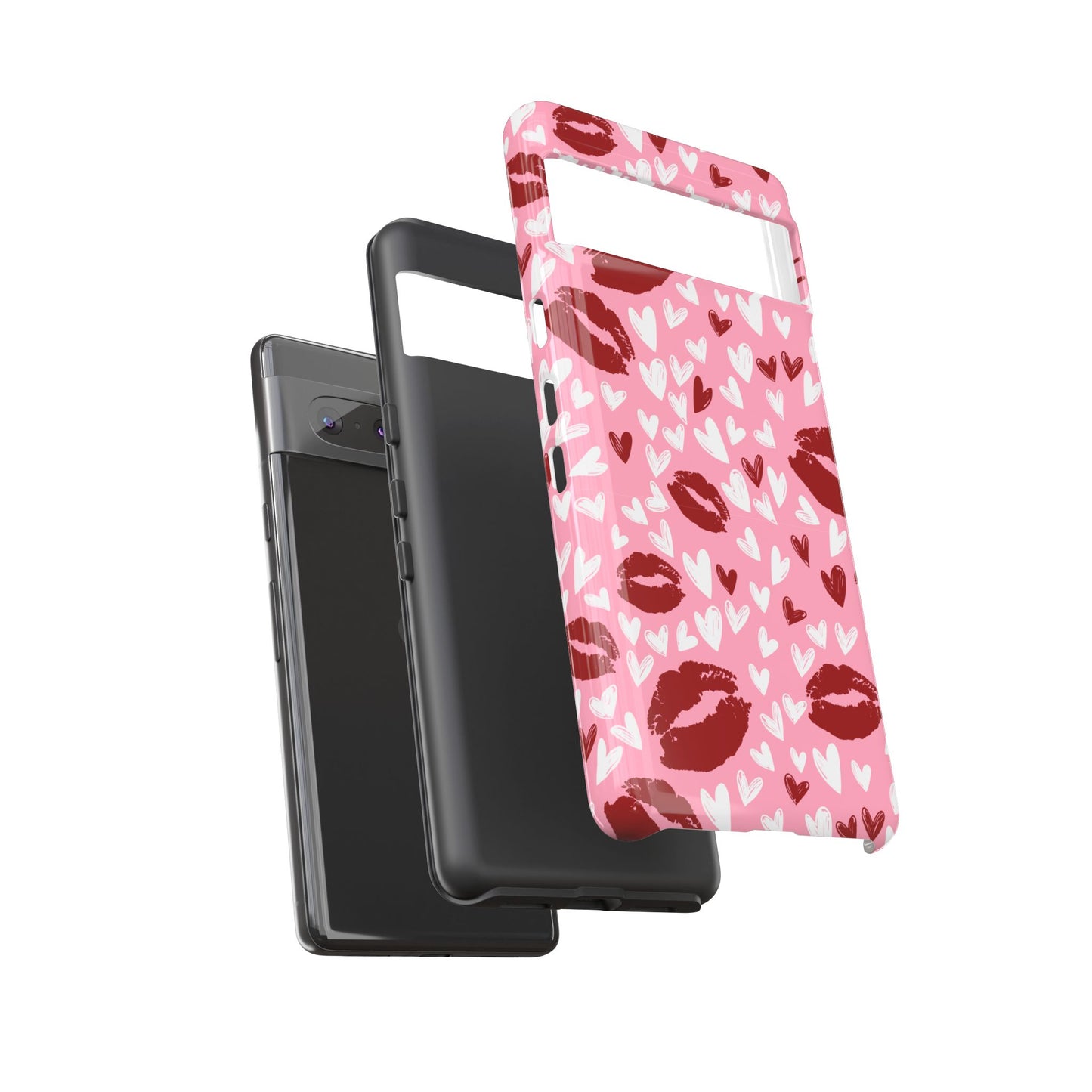 Kiss & Love Phone Case - Tough Cases for Romance Lovers