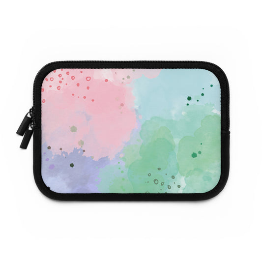 Abstract Watercolor Laptop Sleeve – Colorful and Stylish Protection