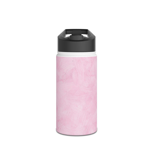 Stylish Pink Stainless Steel Water Bottle - Eco-Friendly Hydration
