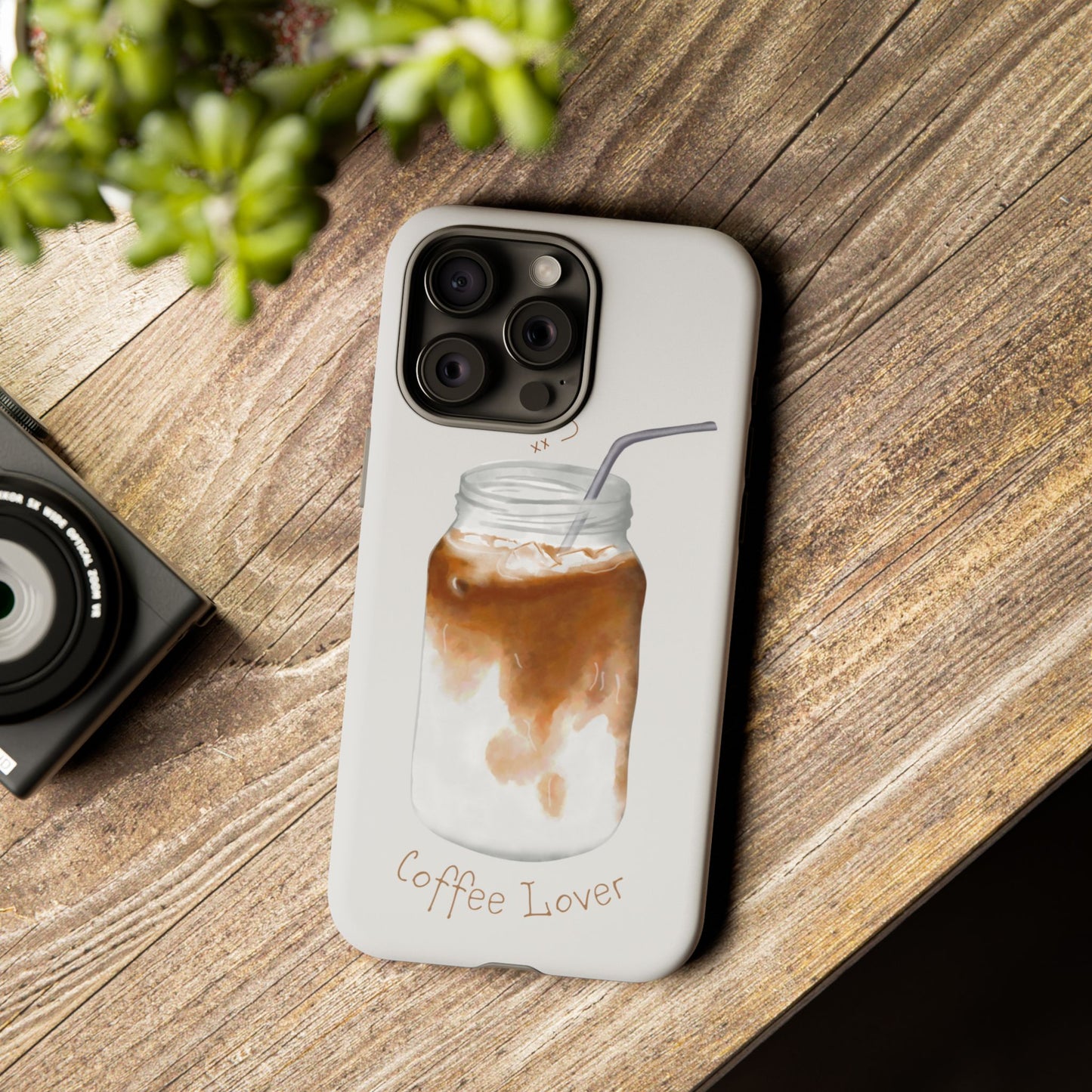 Coffee Lover Phone Case - Tough and Stylish for Coffee Enthusiasts