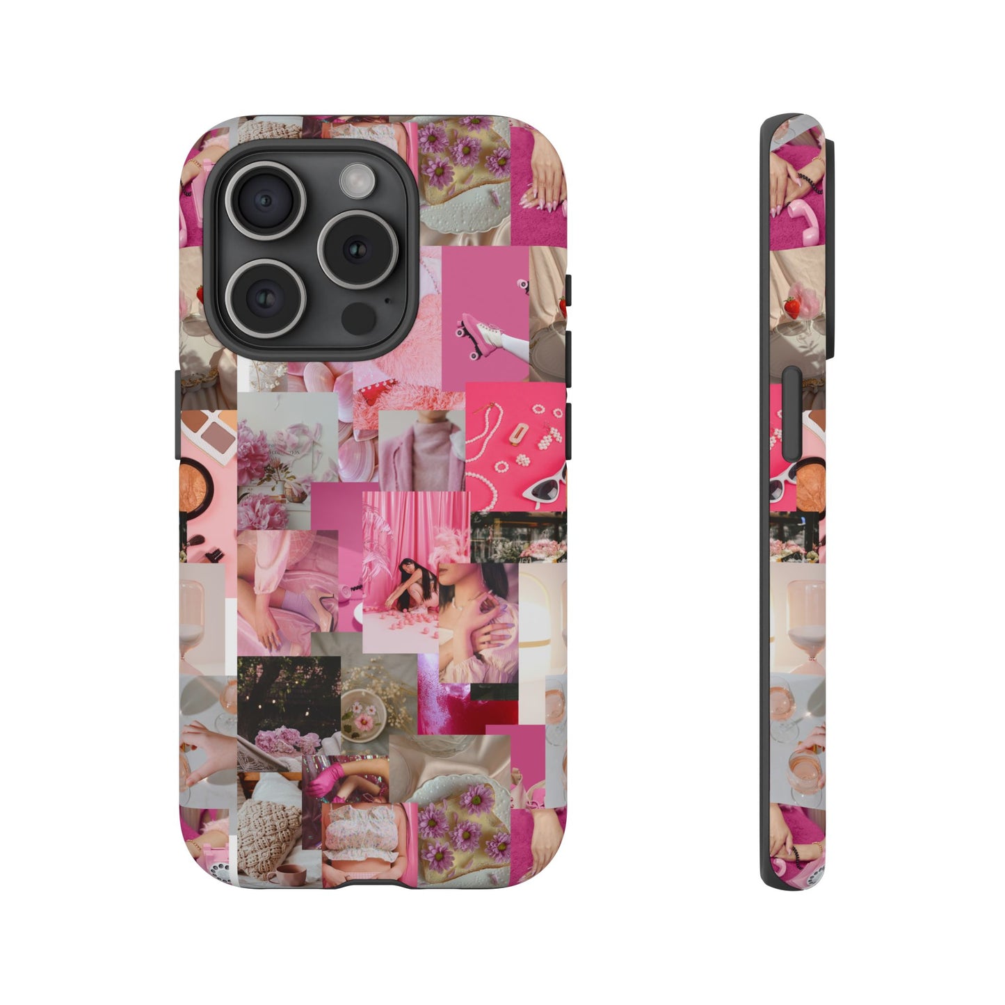 Chic Pink Phone Case- Tough Case For Stylish Protection