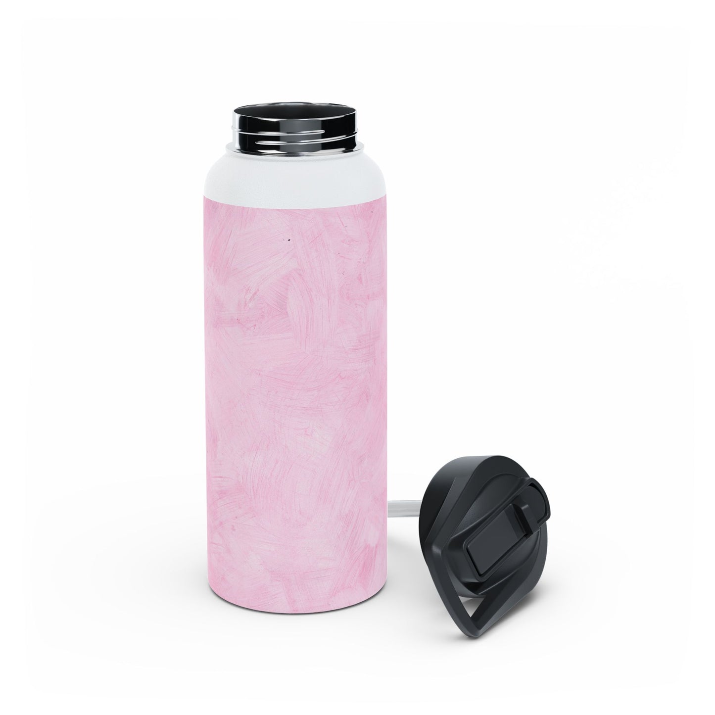 Stylish Pink Stainless Steel Water Bottle - Eco-Friendly Hydration