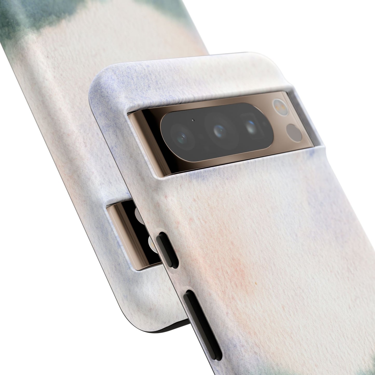 Floral Tough Phone Case – Watercolor Poppy Design for Nature Lovers