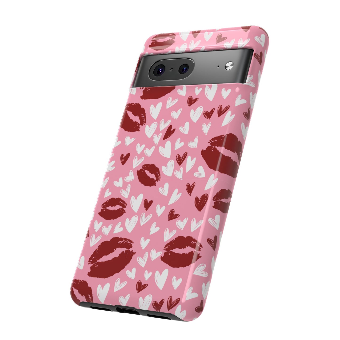Kiss & Love Phone Case - Tough Cases for Romance Lovers