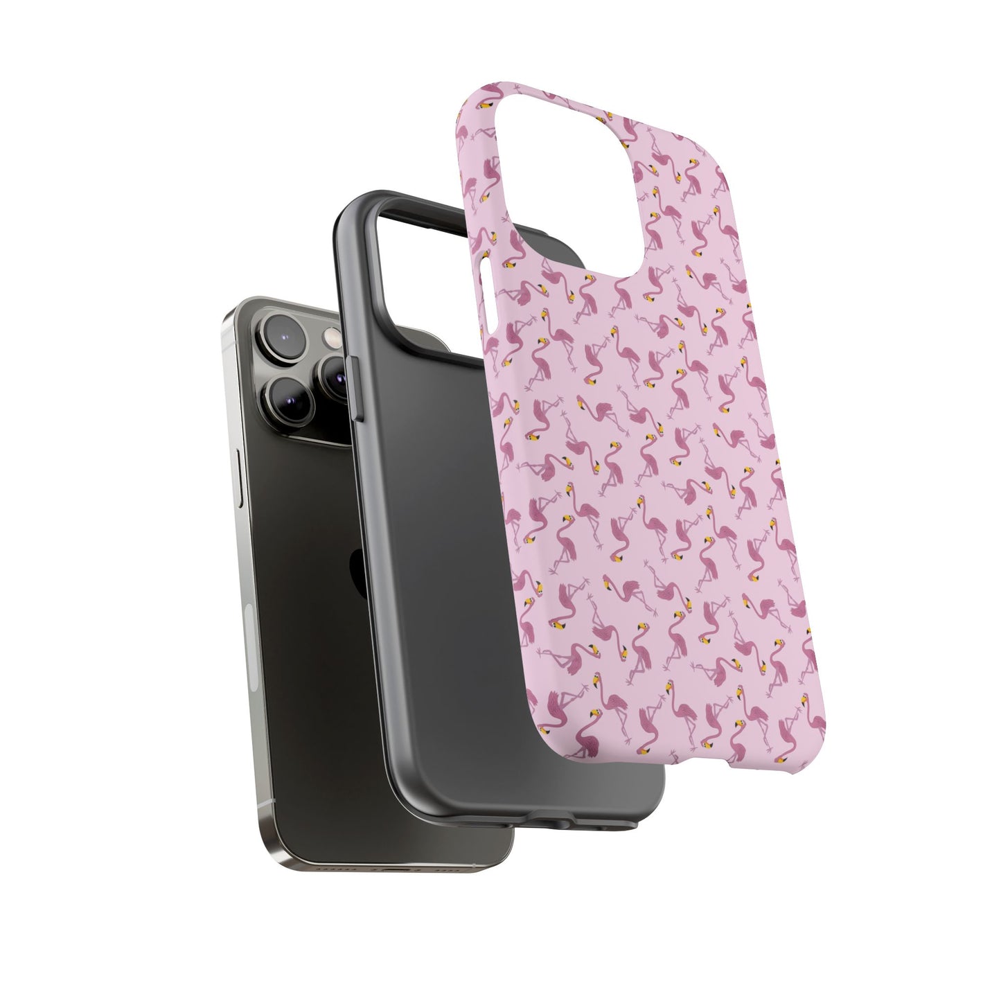 Fun Flamingo Phone Case - Tough & Stylish Design