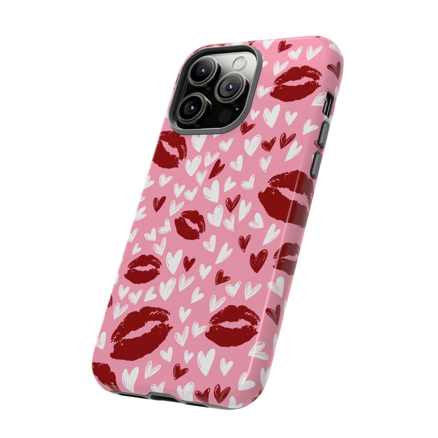 Kiss & Love Phone Case - Tough Cases for Romance Lovers