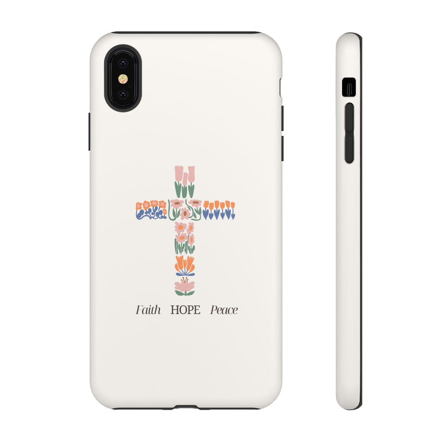 Faith, Hope, Peace Phone Case - Tough Cases for Spiritual Inspiration