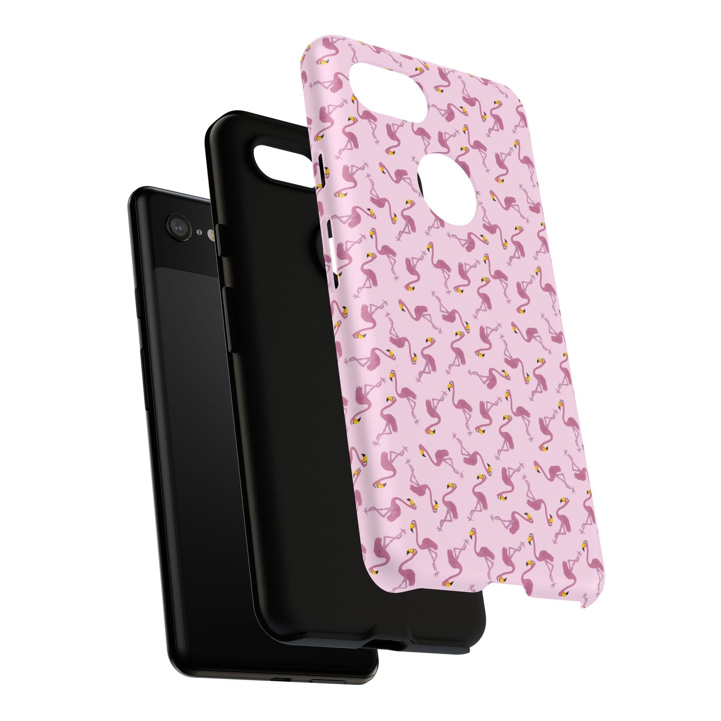 Fun Flamingo Phone Case - Tough & Stylish Design