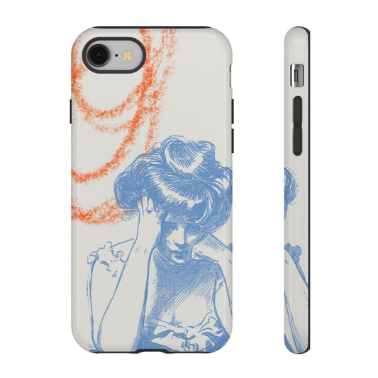 Artistic Phone Case with Stress Relief Design