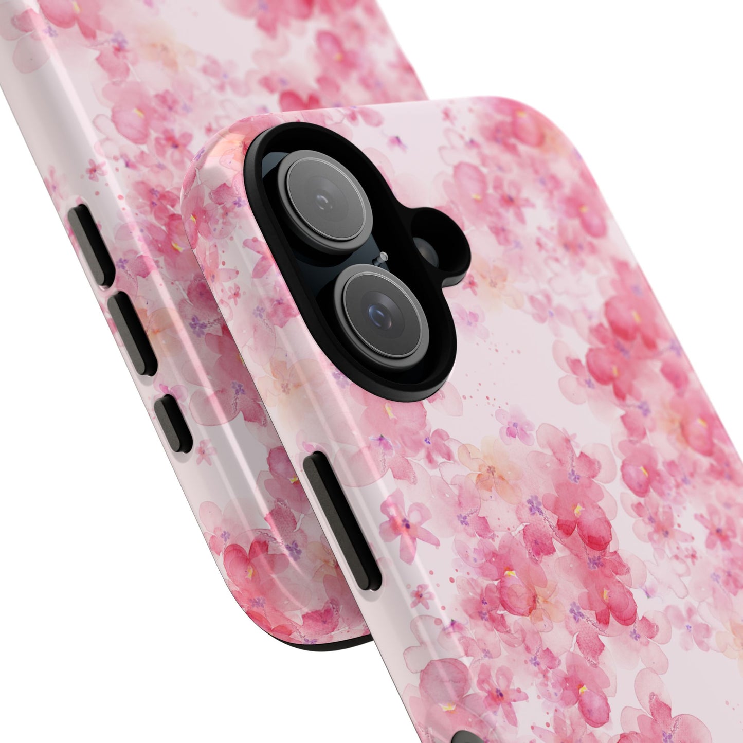 Floral Phone Case - Tough Cases with Pink Blossom Design