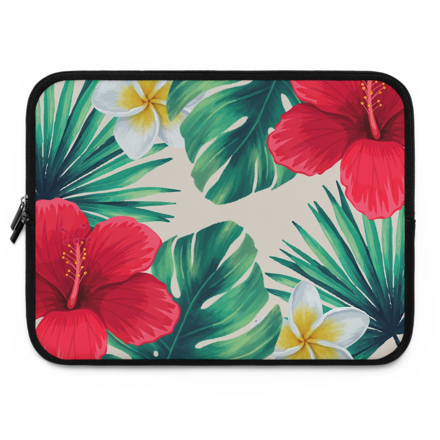 Tropical Floral Laptop Sleeve – Stylish and Protective Case for Laptops