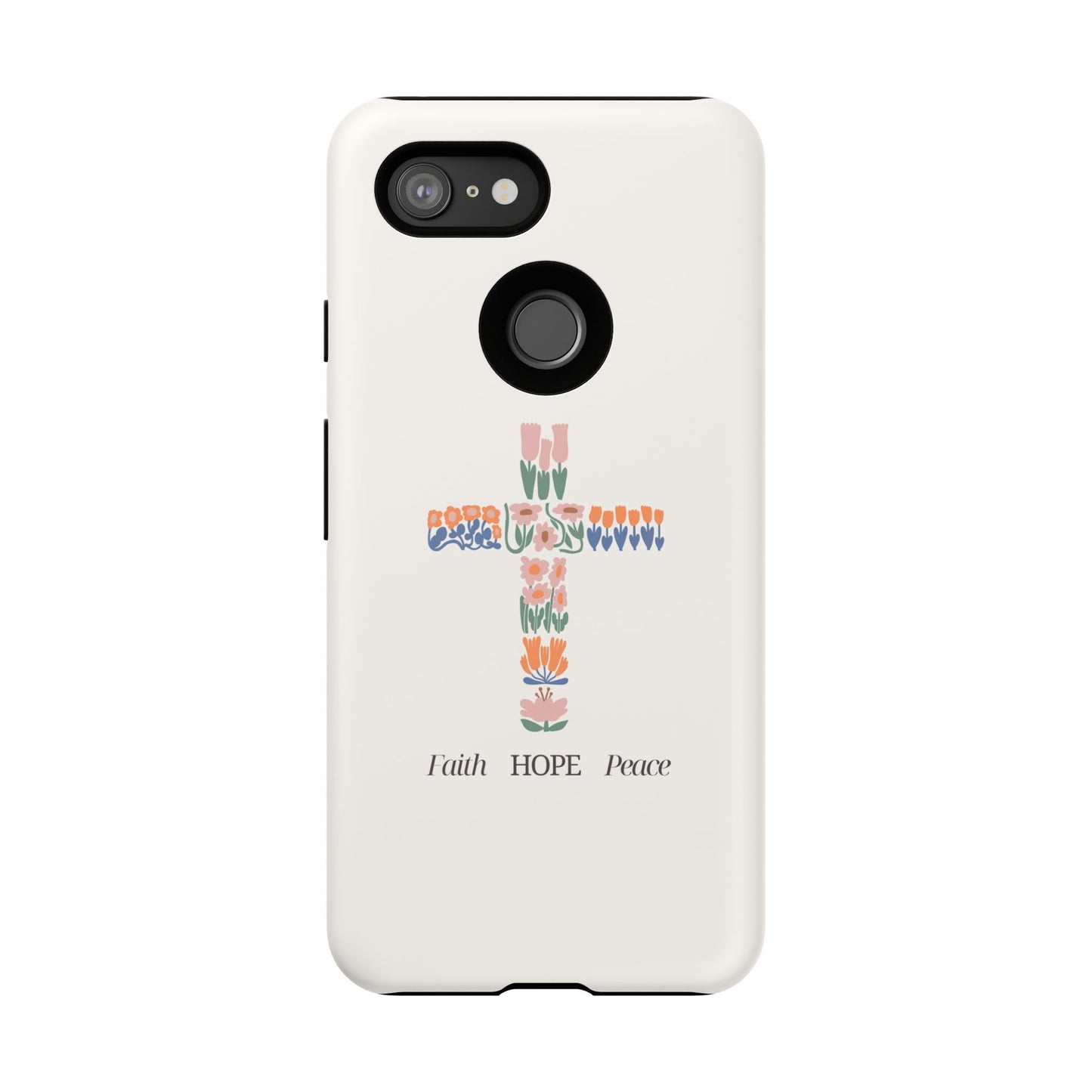 Faith, Hope, Peace Phone Case - Tough Cases for Spiritual Inspiration