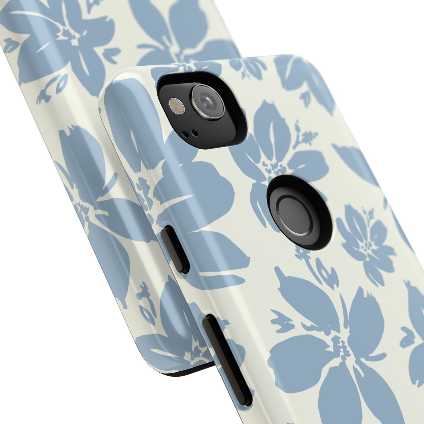 Floral Tough Phone Case  - Stylish and Durable Protective Cover