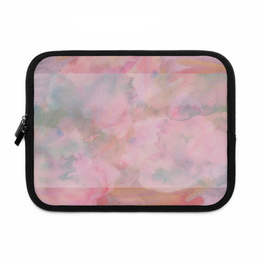 Pastel Watercolor Laptop Sleeve - Stylish and Protective Tech Accessory