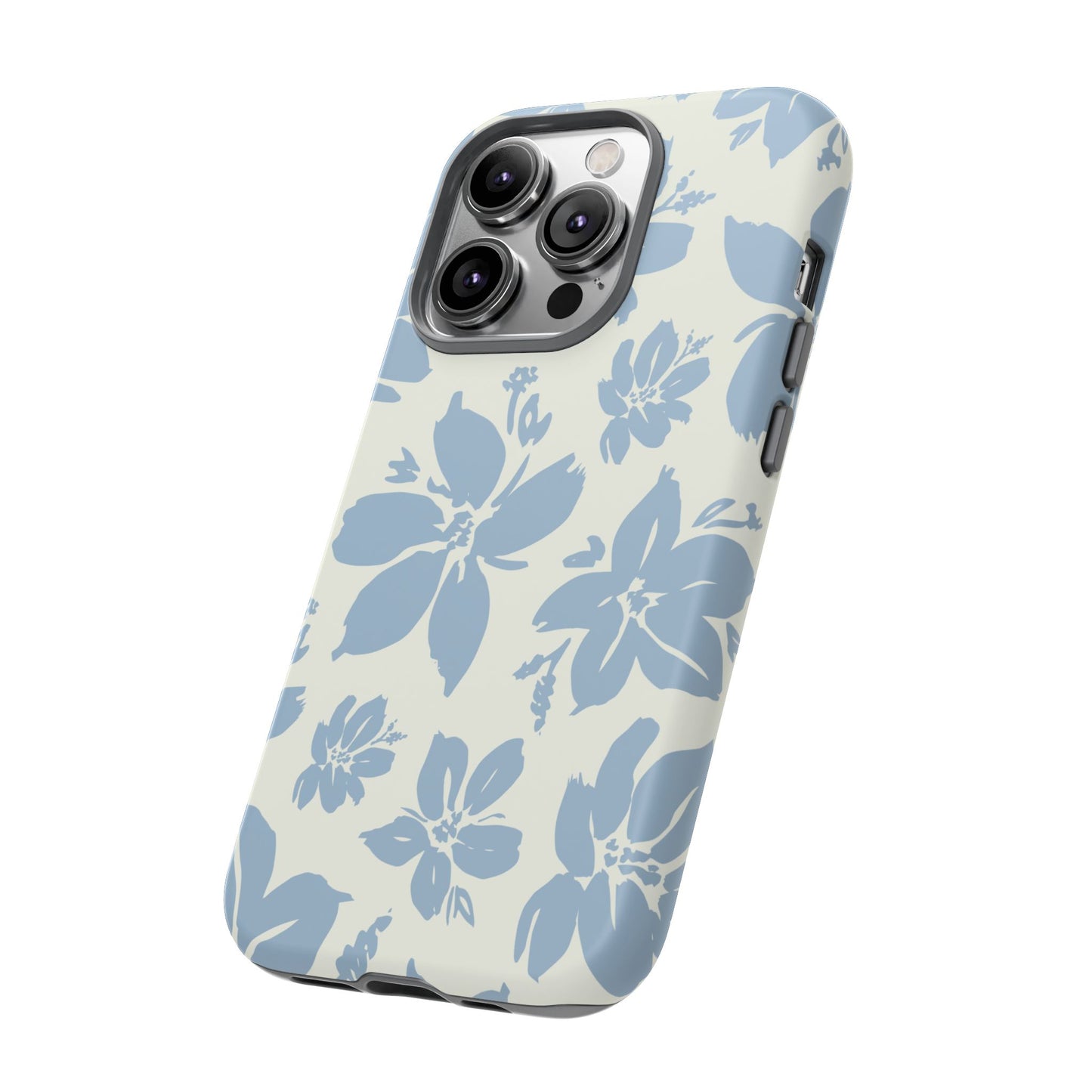 Floral Tough Phone Case  - Stylish and Durable Protective Cover