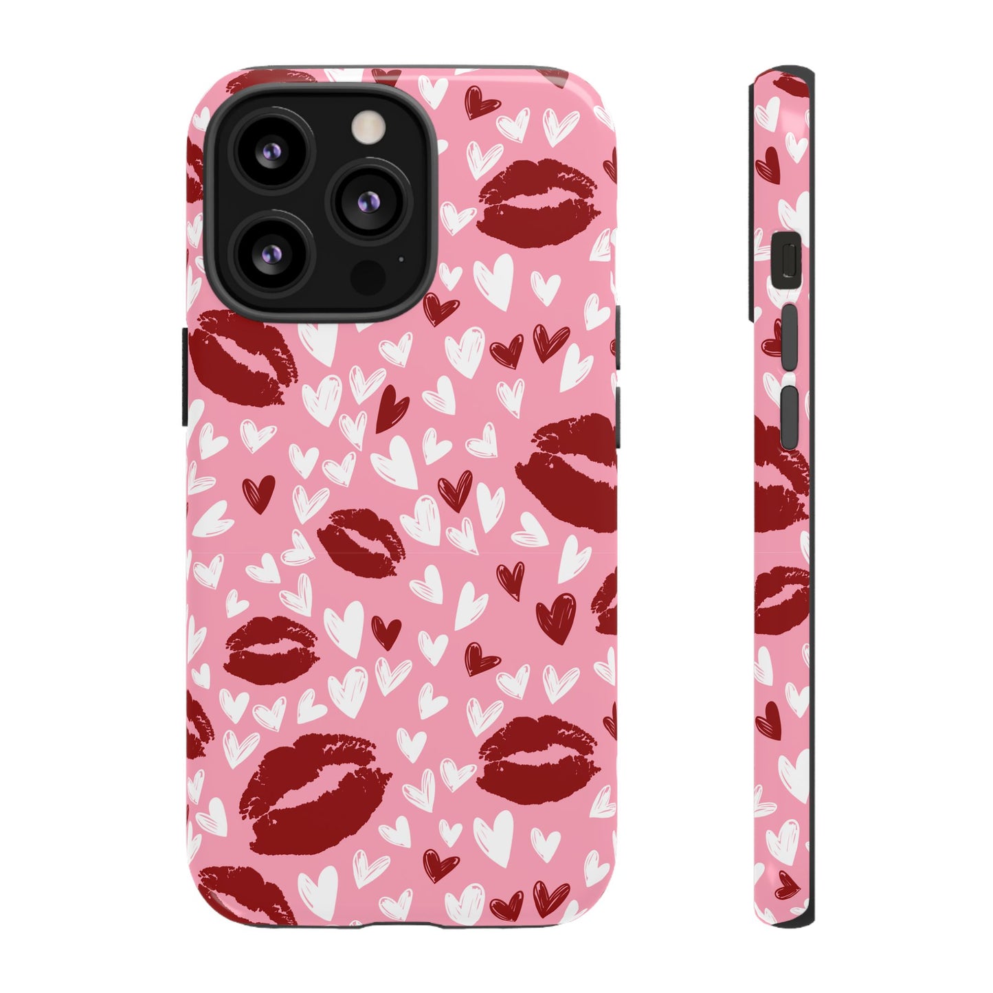 Kiss & Love Phone Case - Tough Cases for Romance Lovers