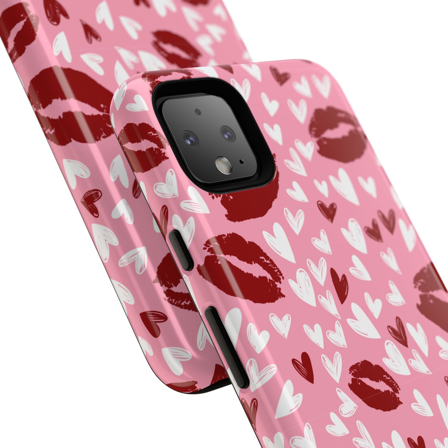 Kiss & Love Phone Case - Tough Cases for Romance Lovers