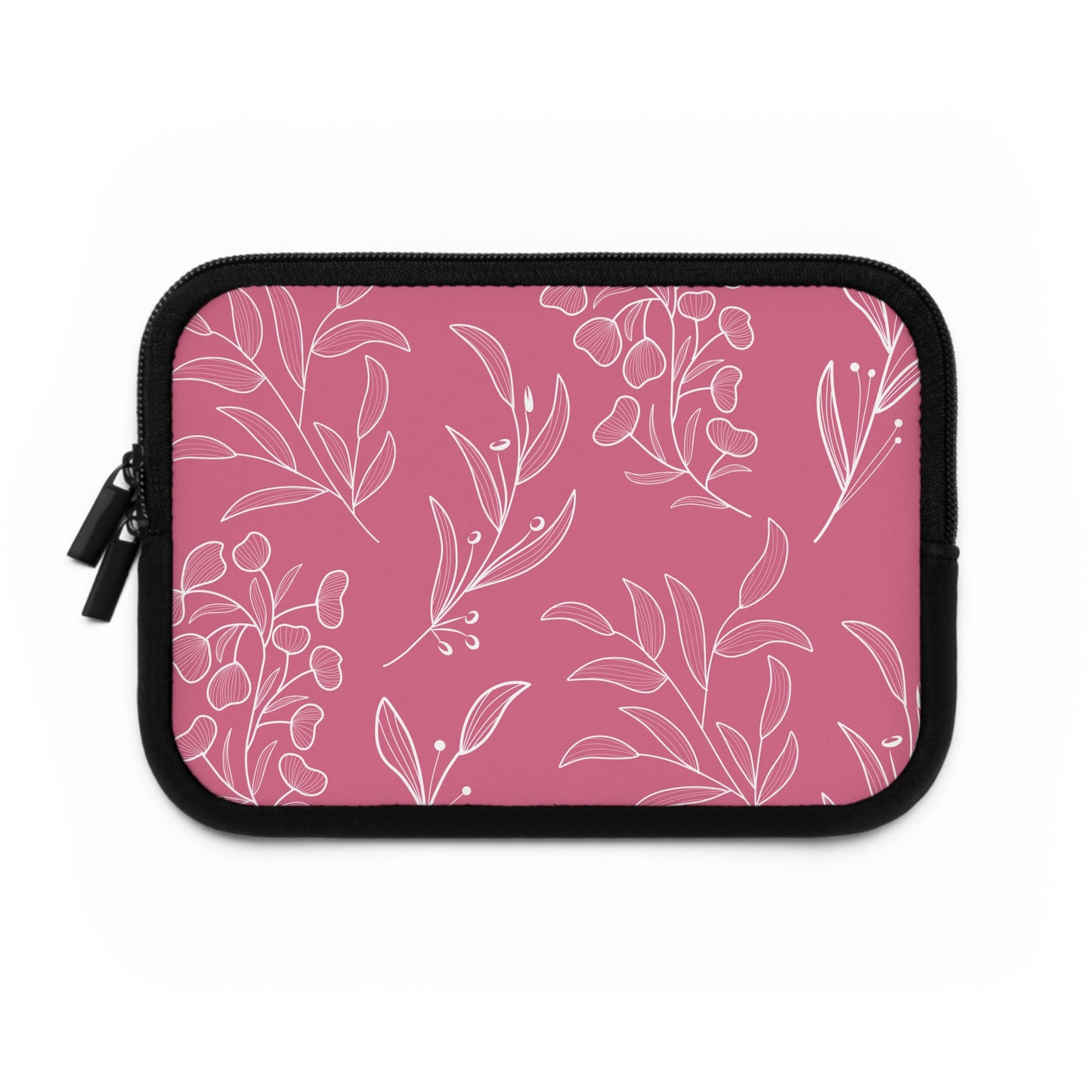 Floral Pink Laptop Sleeve - Stylish, Protective Case for Laptops & Tablets