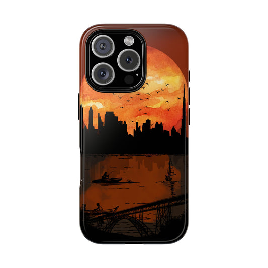 Sunset Cityscape Phone Case - Tough Case For Stylish Protection