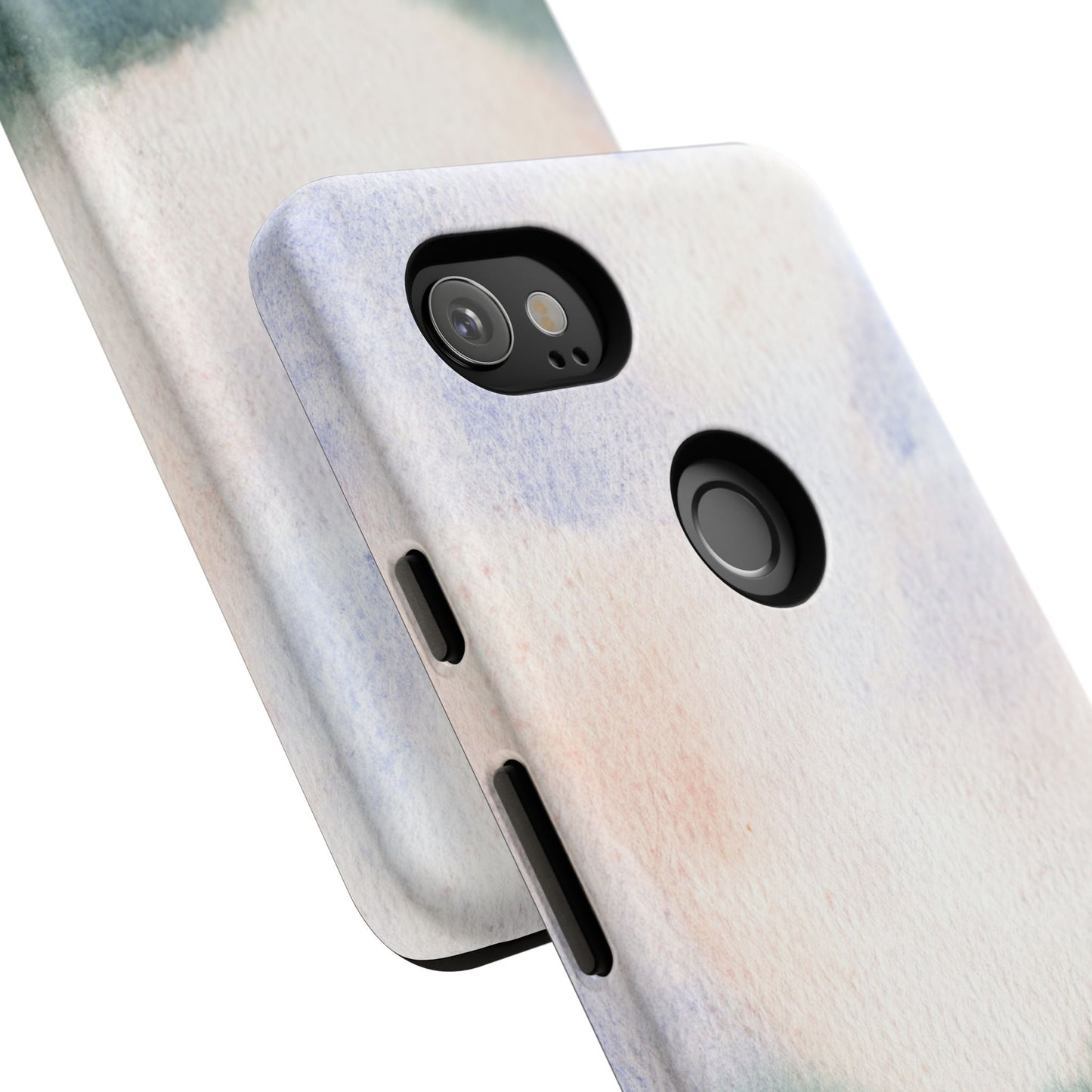 Floral Tough Phone Case – Watercolor Poppy Design for Nature Lovers