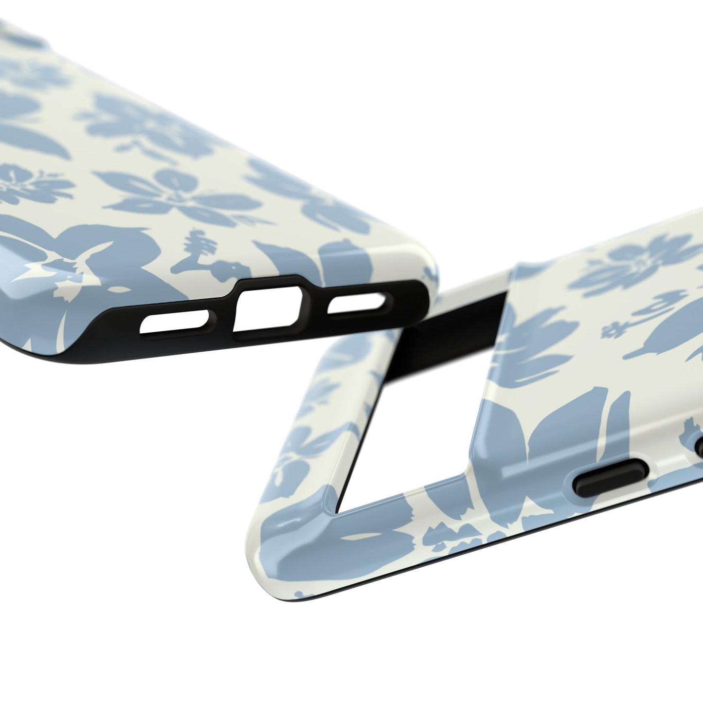Floral Tough Phone Case  - Stylish and Durable Protective Cover