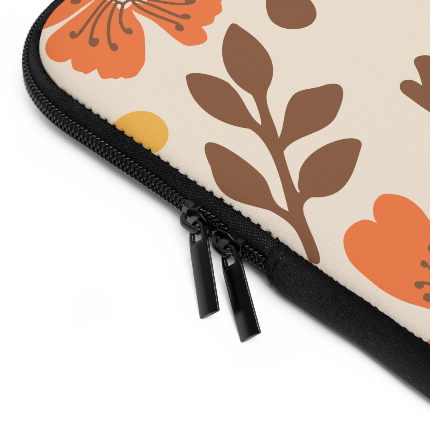 Floral Laptop Sleeve - "You Can" Design - Stylish & Protective Technology Accessory