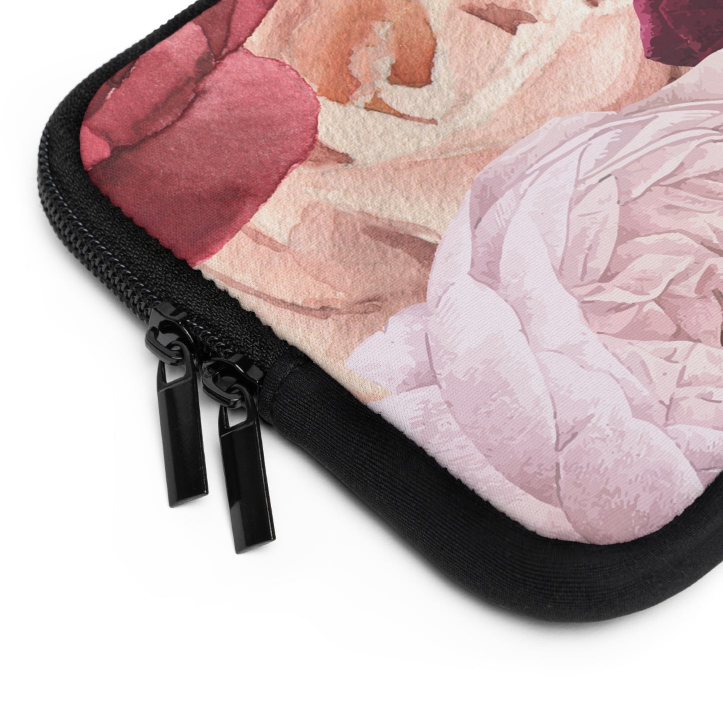 Elegant Floral Laptop Sleeve for Women - Stylish Protection for Your Device