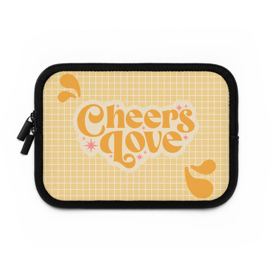 Cheerful Love Laptop Sleeve - Stylish Tech Case, Perfect Gift for Students, Home Office, Birthdays, Valentine's Day