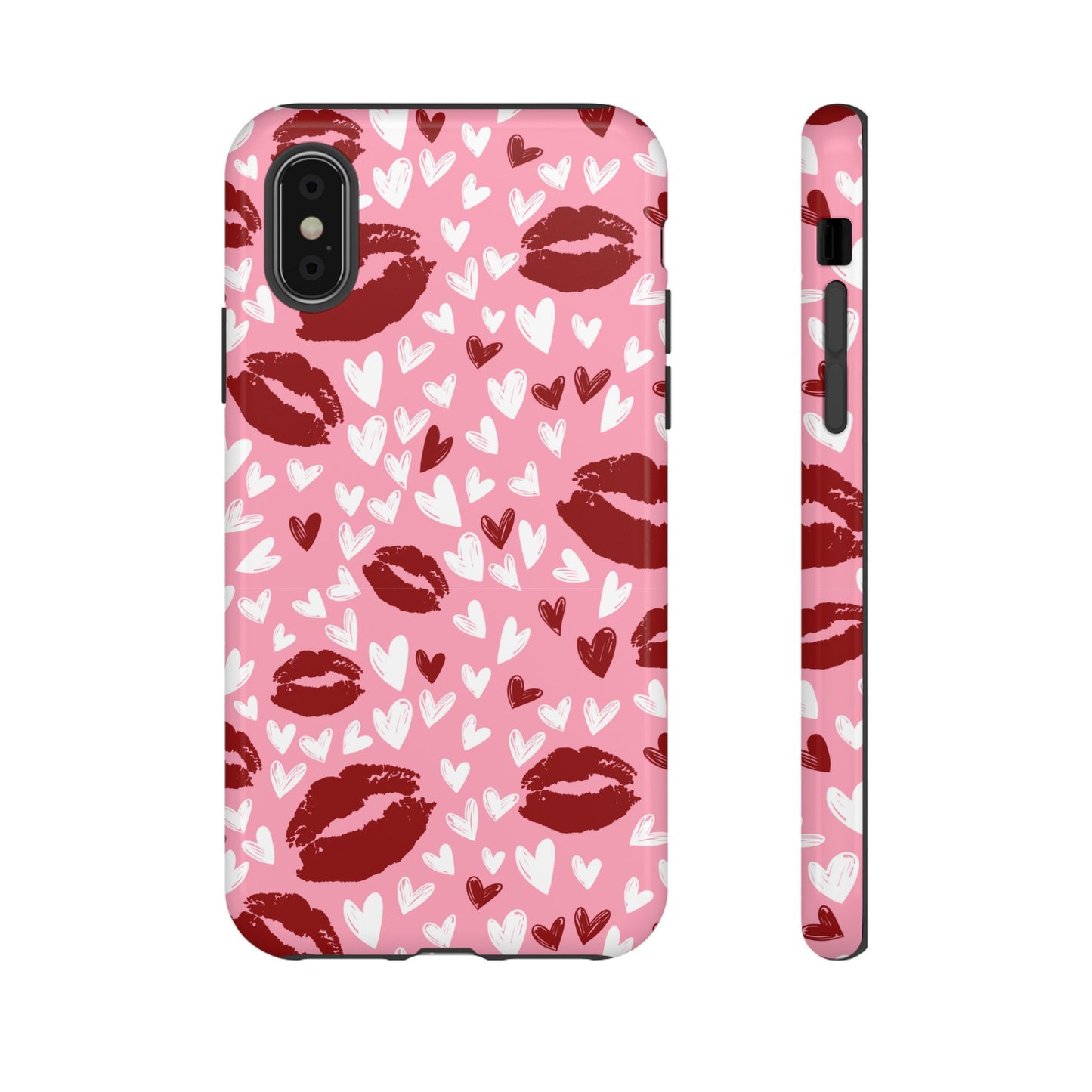 Kiss & Love Phone Case - Tough Cases for Romance Lovers