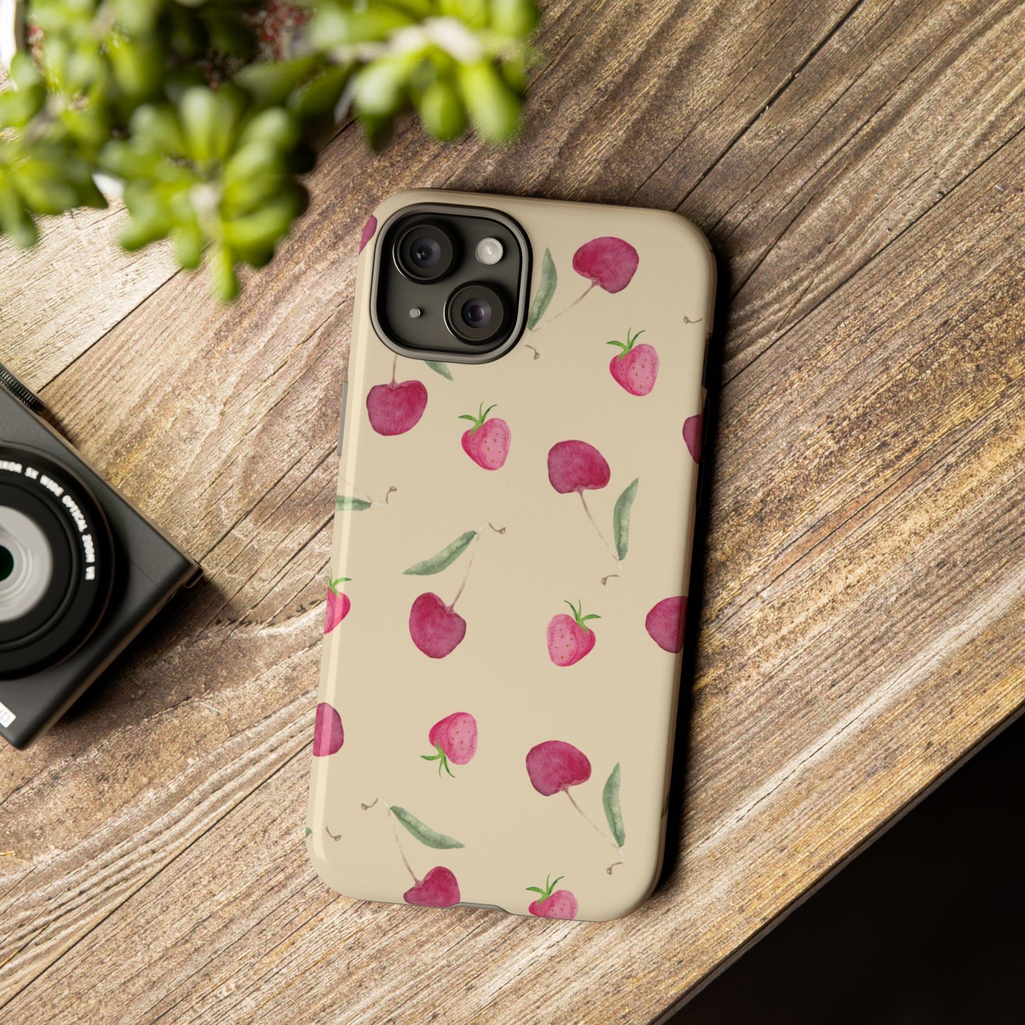 Cute Strawberry Phone Case - Tough and Stylish Protection