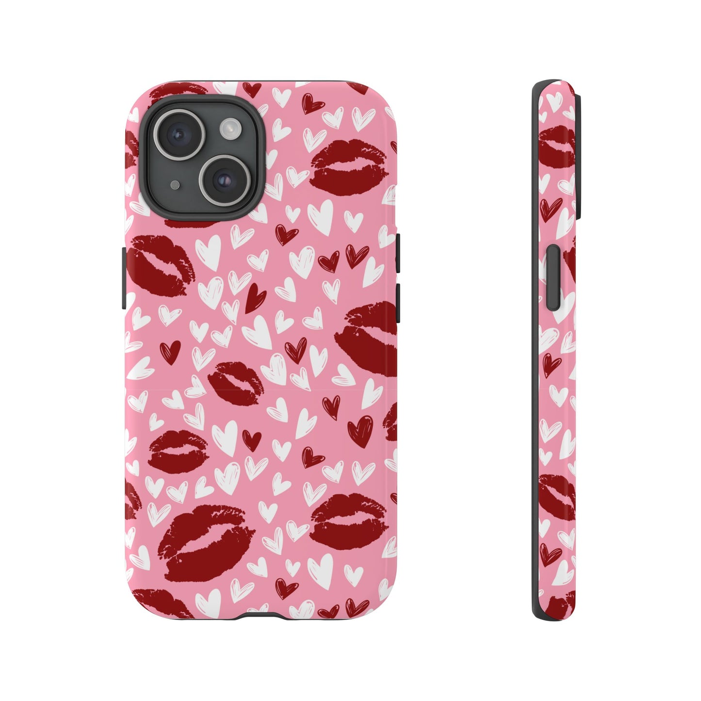 Kiss & Love Phone Case - Tough Cases for Romance Lovers