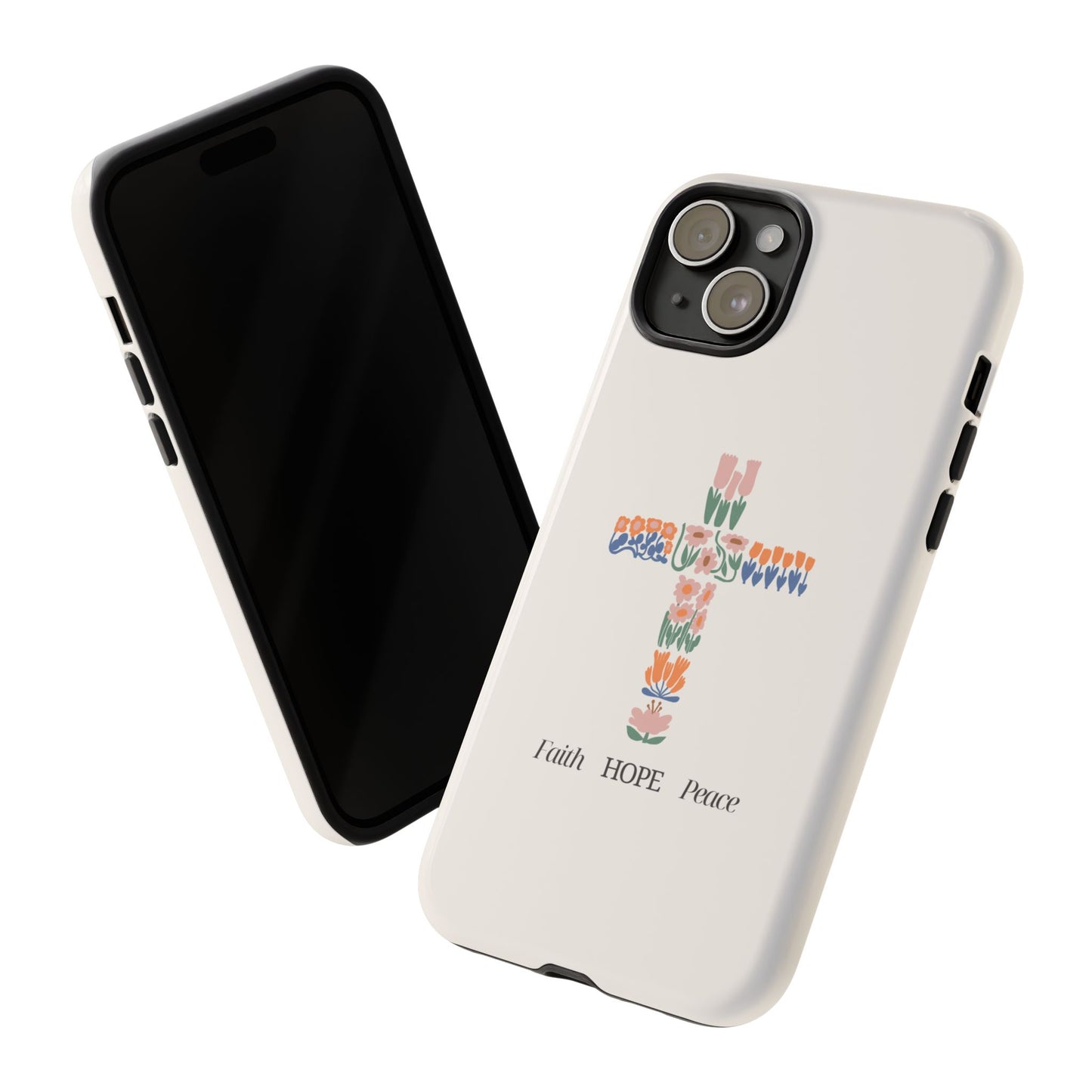 Faith, Hope, Peace Phone Case - Tough Cases for Spiritual Inspiration