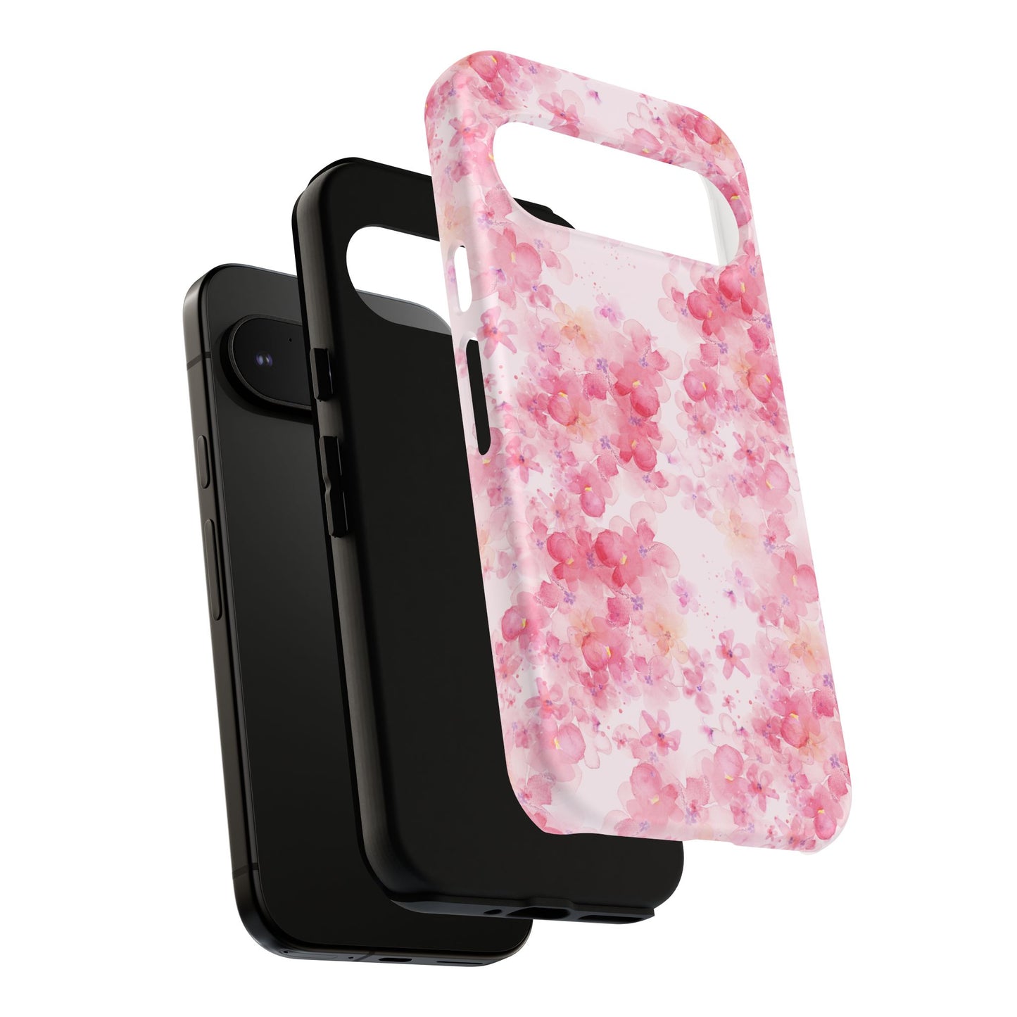 Floral Phone Case - Tough Cases with Pink Blossom Design