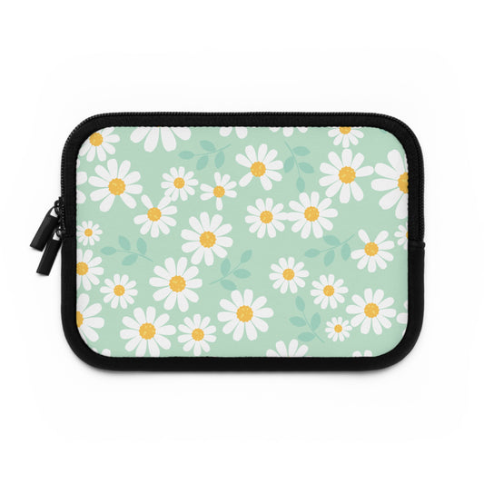 Floral Laptop Sleeve - Cute Daisy Design for Protection and Style