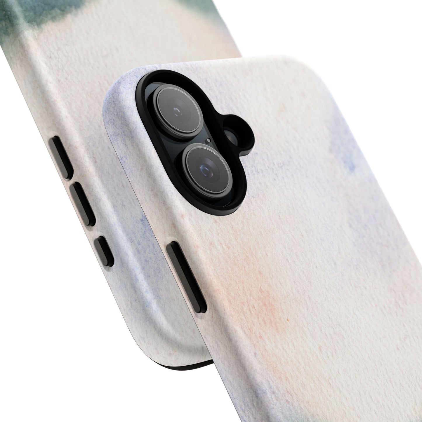 Floral Tough Phone Case – Watercolor Poppy Design for Nature Lovers