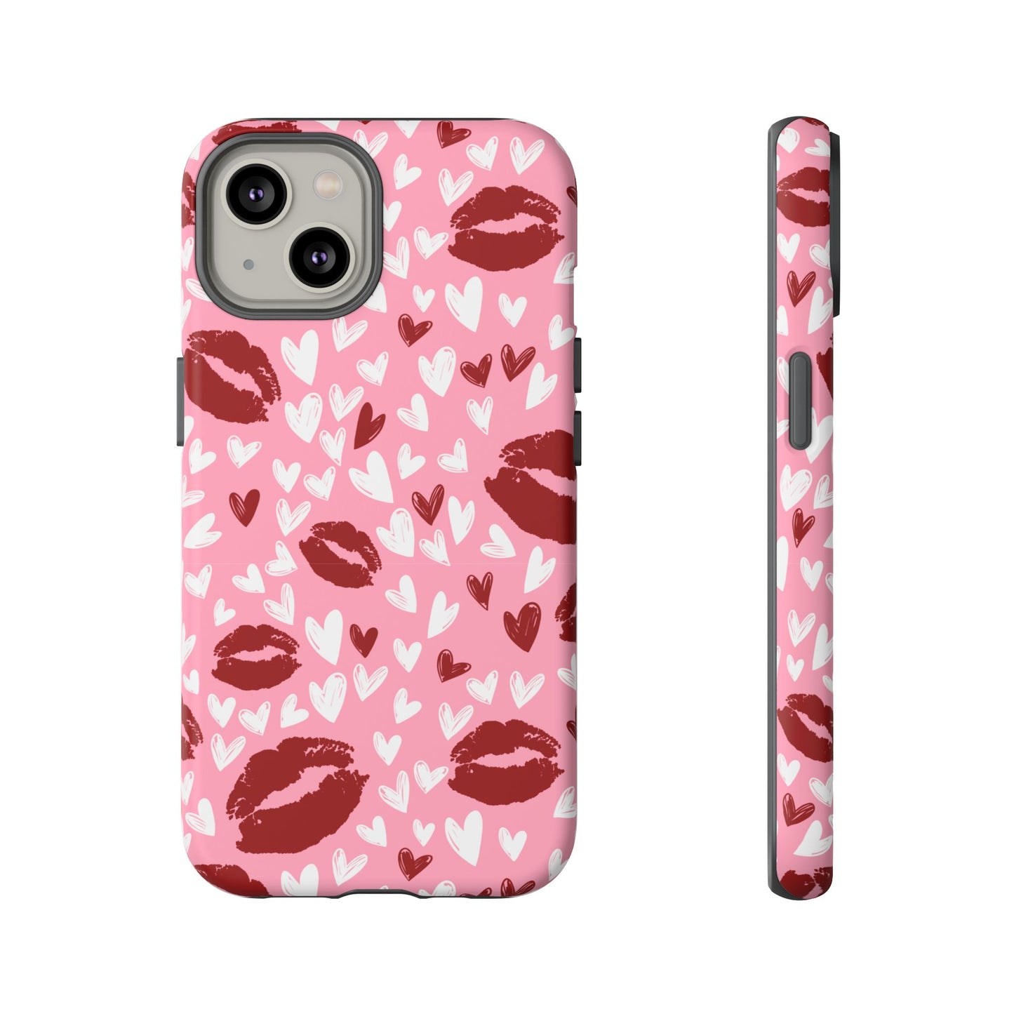 Kiss & Love Phone Case - Tough Cases for Romance Lovers