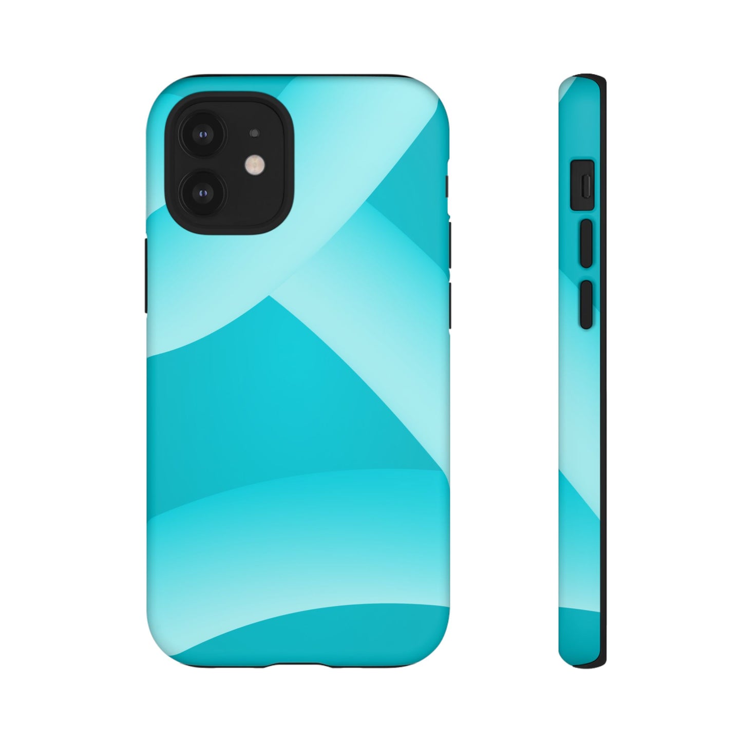 Stylish Tough Phone Case - Modern Blue Design for Ultimate Protection