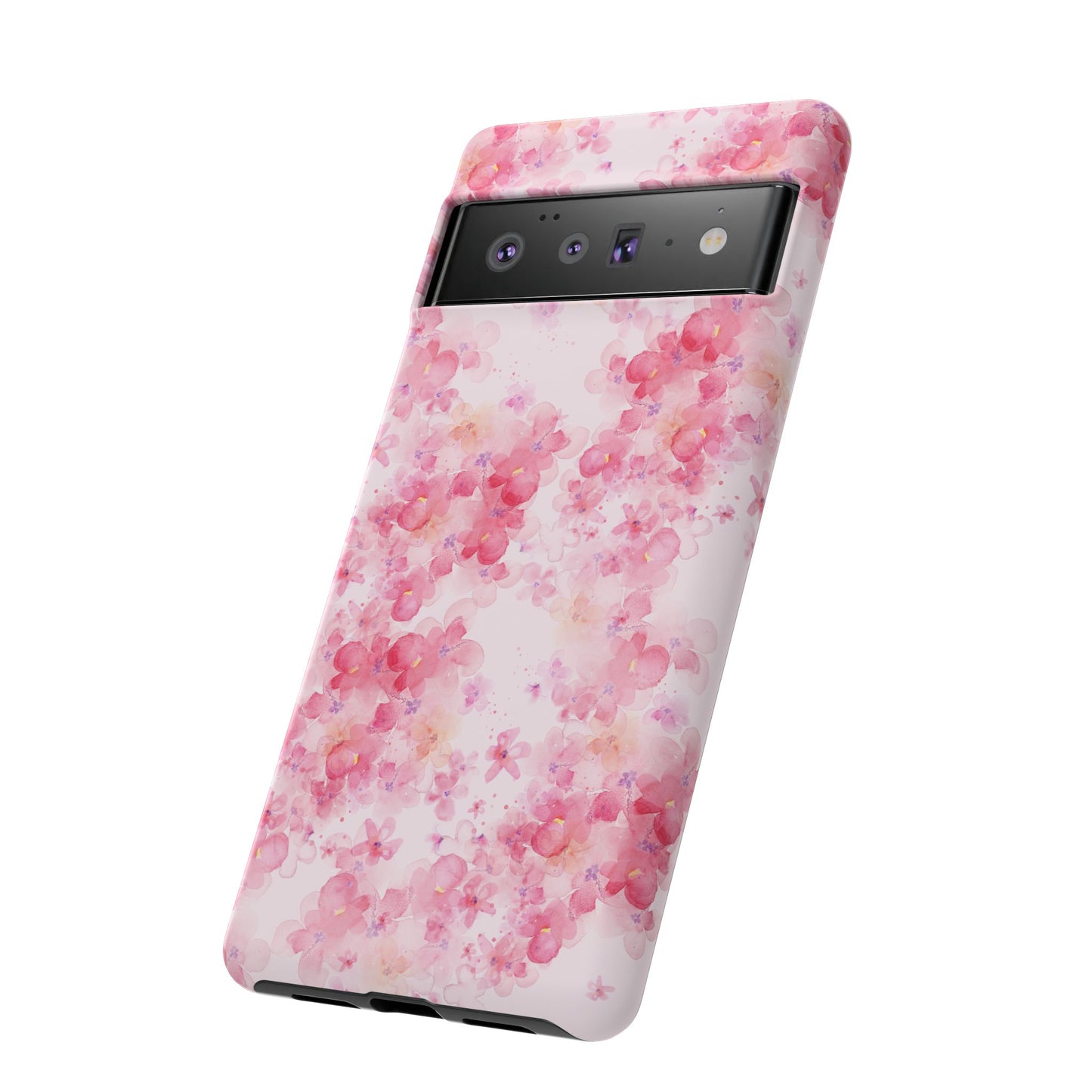 Floral Phone Case - Tough Cases with Pink Blossom Design