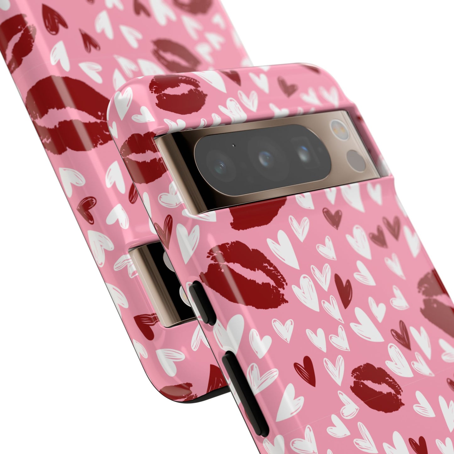 Kiss & Love Phone Case - Tough Cases for Romance Lovers