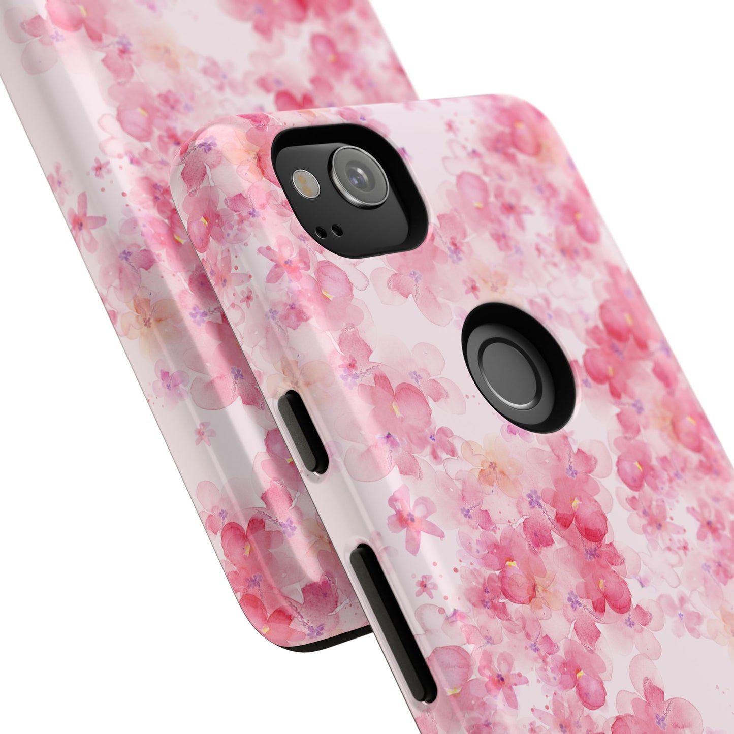 Floral Phone Case - Tough Cases with Pink Blossom Design