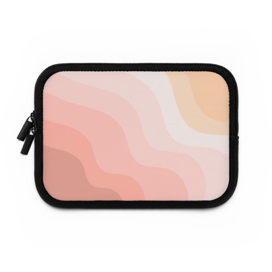 Elegant Wave Laptop Sleeve - Stylish & Protective Case for Students and Professionals